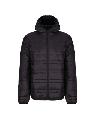 HOODED PACKAWAY FIREDOWN JACKET