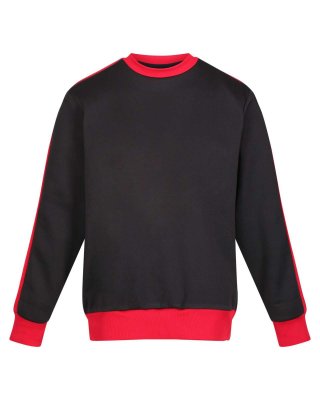 CONTRAST CREW SWEATSHIRT