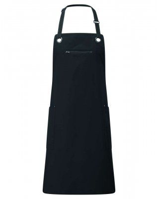 ‘BARLEY’ CONTRAST STITCH SUSTAINABLE BIB APRON