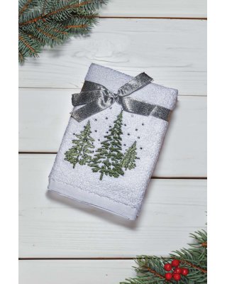 OLIMA CHRISTMAS TOWEL - PINE FOREST