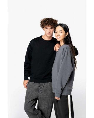 UNISEX ECO-FRIENDLY OVERSIZED CREW NECK SWEATSHIRT