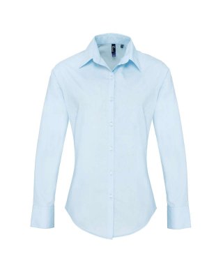 WOMEN'S POPLIN SUPREME LONG SLEEVE SHIRT