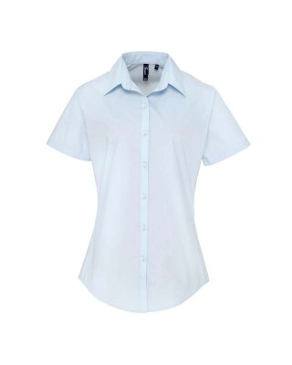 WOMEN'S POPLIN SUPREME SHORT SLEEVE SHIRT