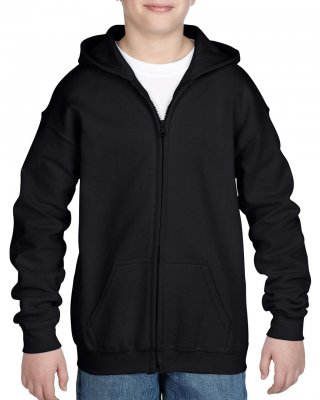 HEAVY BLEND™ YOUTH FULL ZIP HOODED SWEATSHIRT