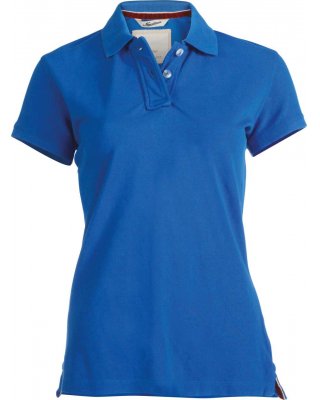 LADIES' SHORT SLEEVE PIQUE POLO SHIRT KARIBAN VINTAGE