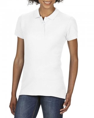 SOFTSTYLE® LADIES' DOUBLE PIQUÉ POLO