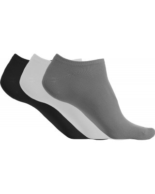 MICROFIBRE TRAINER SOCKS - PACK OF 3 PAIRS