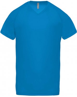 MEN’S V-NECK SHORT SLEEVE SPORTS T-SHIRT