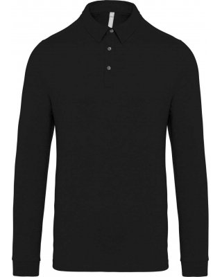 MEN'S LONG SLEEVED JERSEY POLO SHIRT